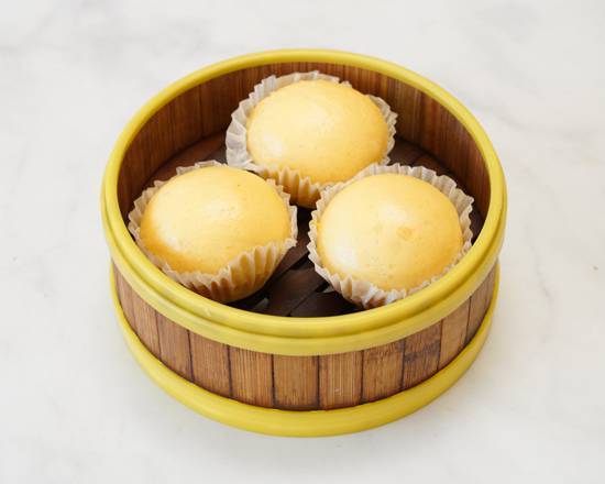 Steamed Egg Custard Buns流沙包